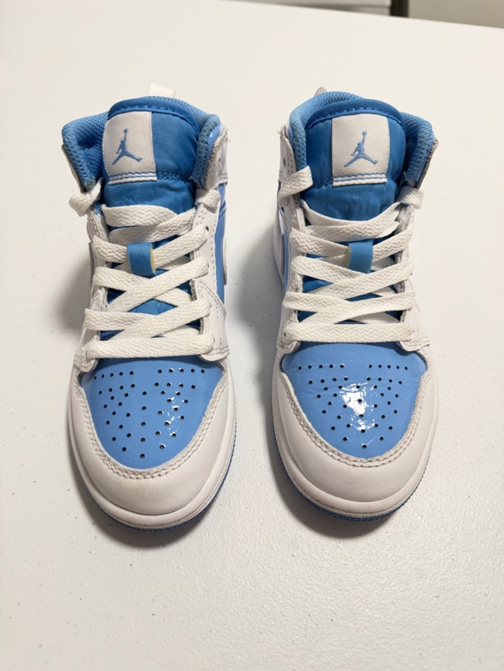 Jordan' Light Blue and White High-Top size 12C